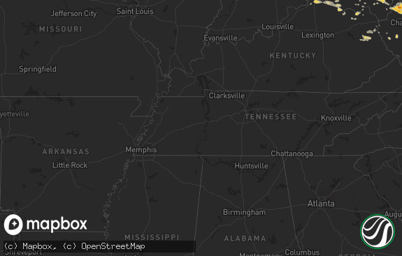 Hail map preview on 06-29-2012