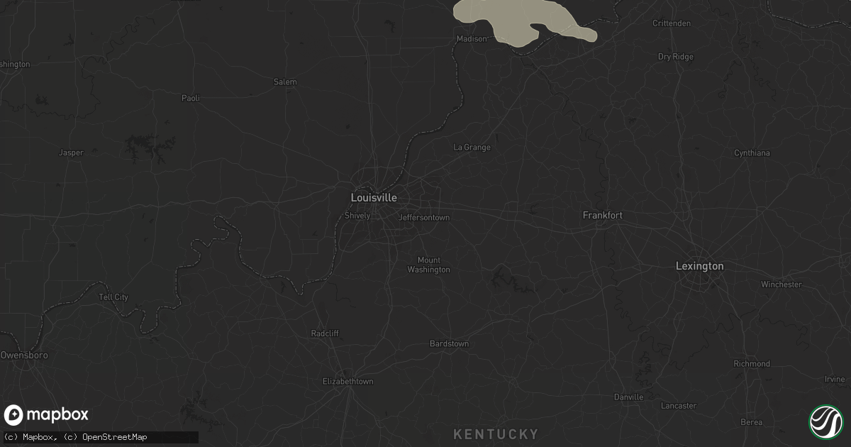 Hail map in Richmond, VA on June 30, 2012