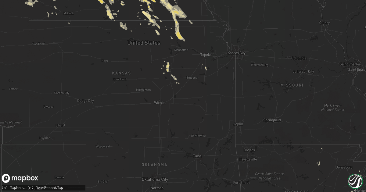 Hail map in Wisconsin on July 5, 2011