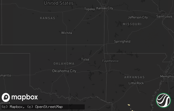 Hail map preview on 07-05-2012