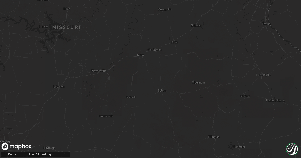 Hail map in Carlisle, PA on July 7, 2011