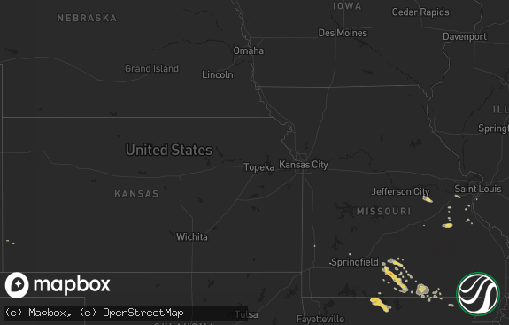 Hail map preview on 07-07-2011