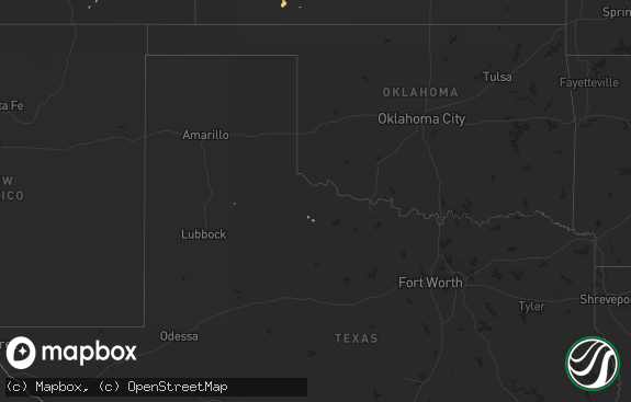 Hail map preview on 07-09-2011