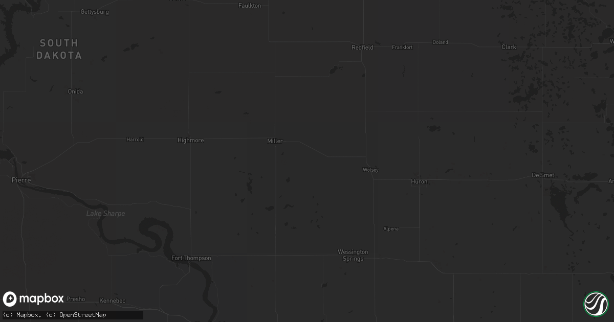 Hail map in Barnesville, MN on July 12, 2012