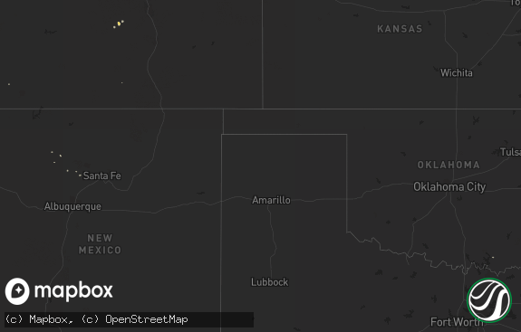 Hail map preview on 07-12-2012