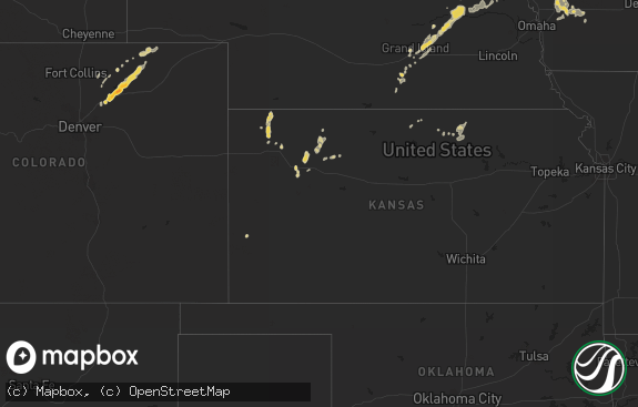 Hail map preview on 07-15-2011