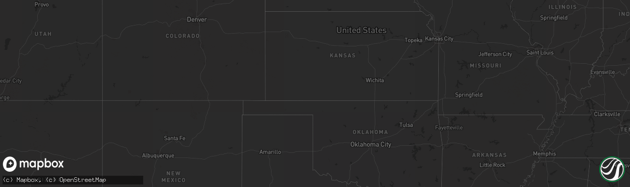 Hail map in Colorado on July 16, 2011