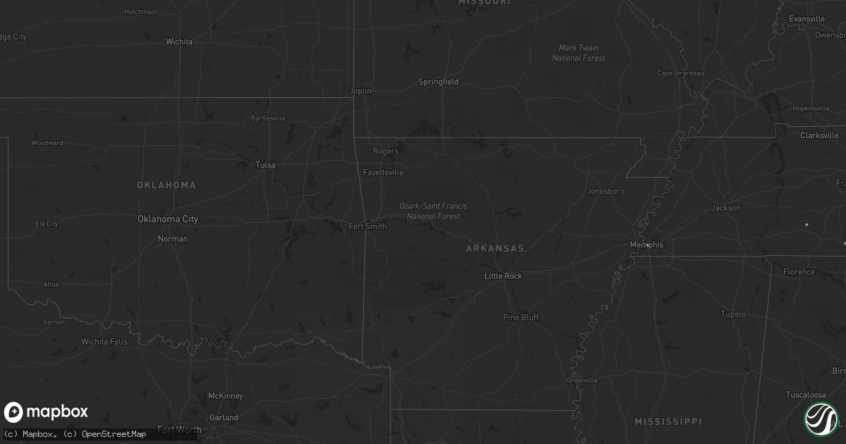 Hail map in Illinois on July 21, 2011
