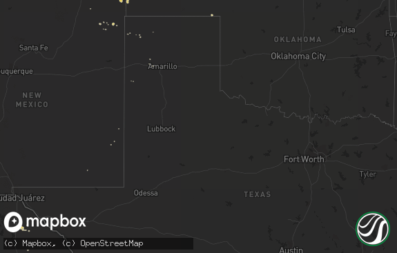 Hail map preview on 07-26-2017