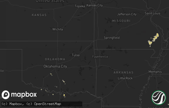 Hail map preview on 07-27-2012