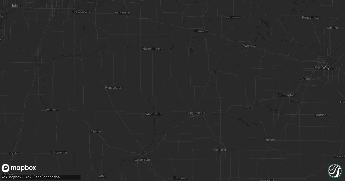 Hail map in Pekin, IL on July 28, 2011