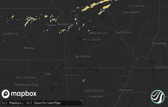 Hail map preview on 07-28-2011