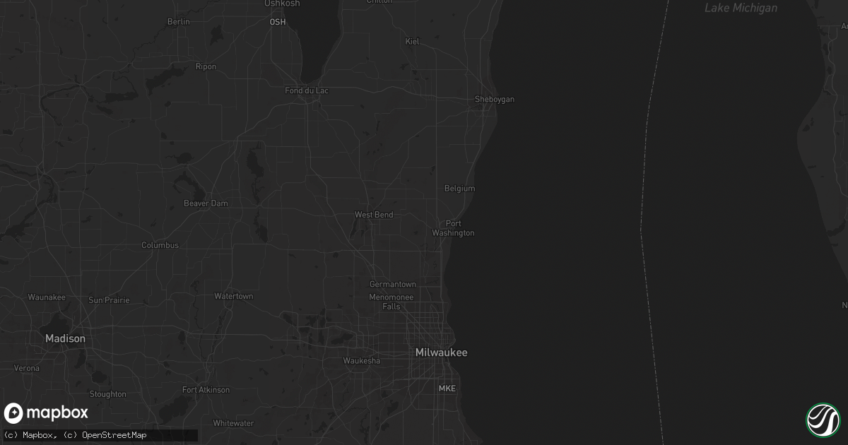 Hail map in Brick, NJ on July 29, 2011