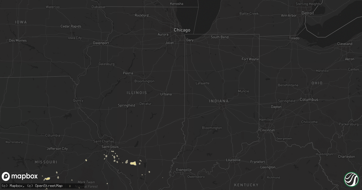 Hail map in North Carolina on July 30, 2011