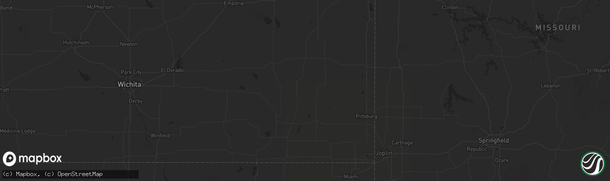Hail map in Green Bay, WI on July 30, 2012
