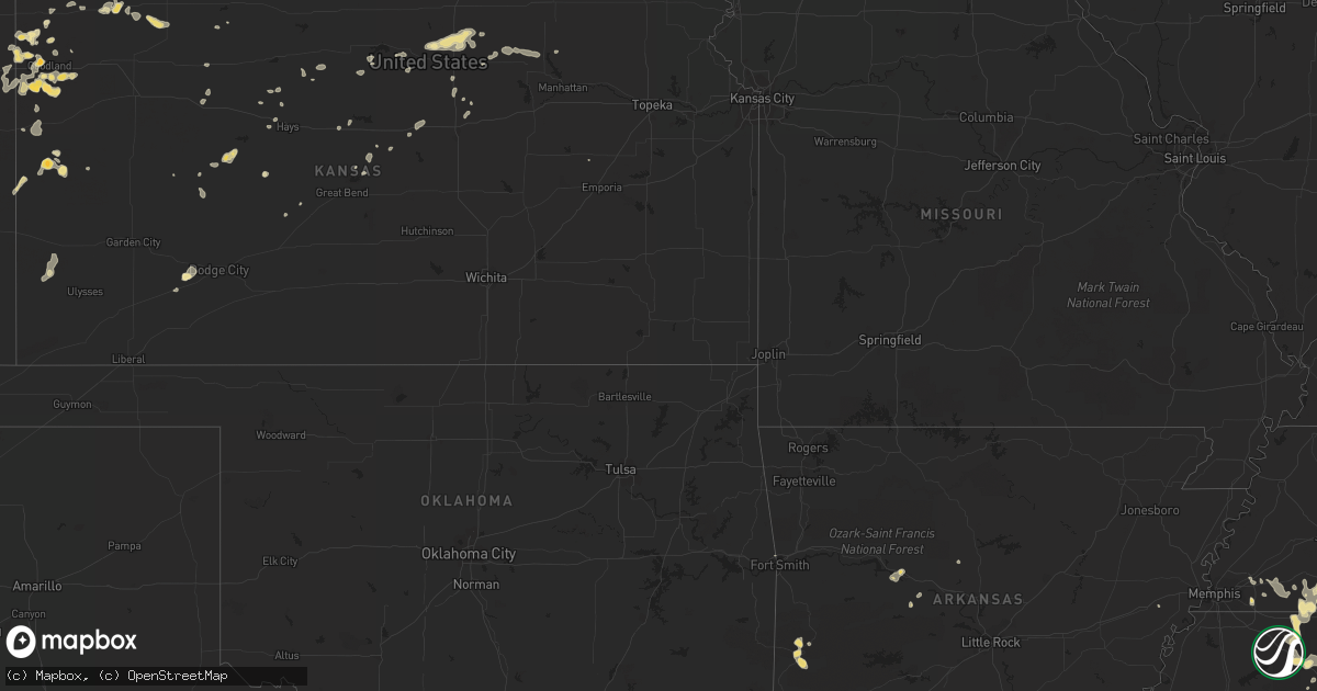 Hail map in Alabama on August 4, 2011