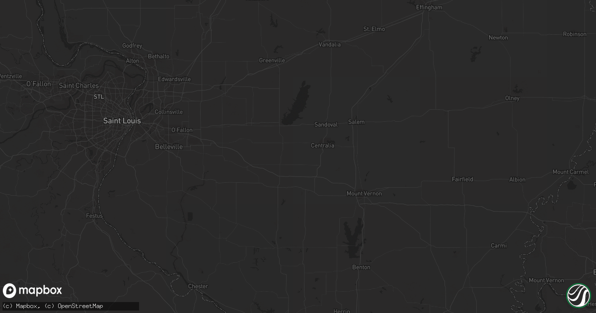 Hail map in Wilmington, DE on August 9, 2011