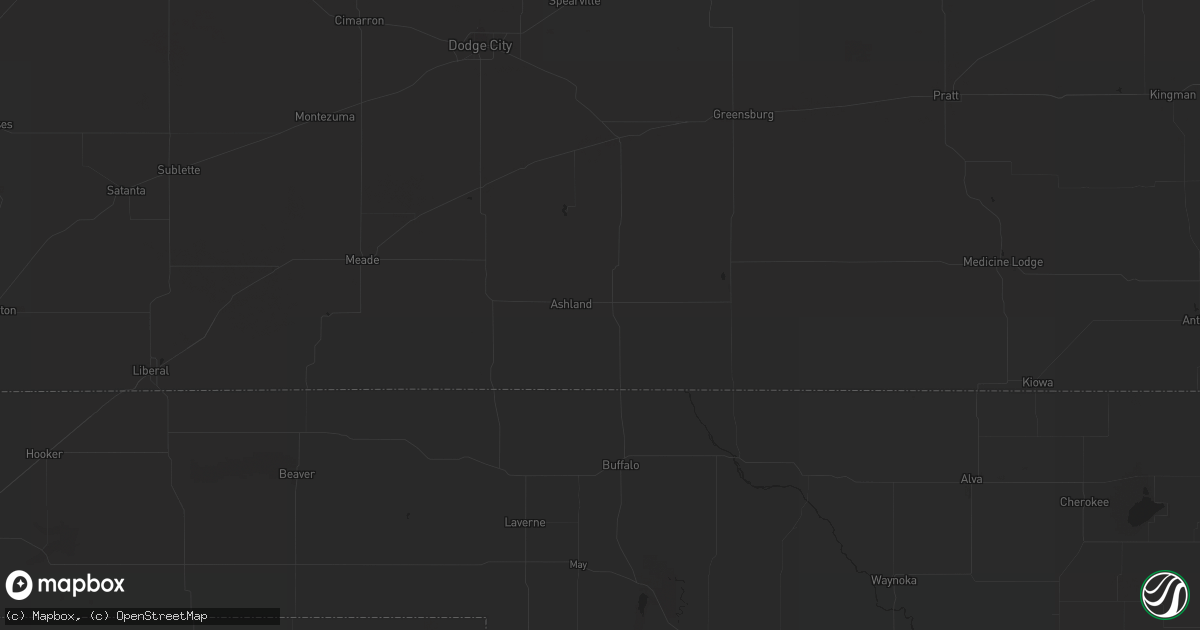 Hail map in Nashville, TN on August 9, 2013