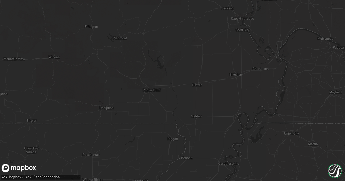 Hail map in Guymon, OK on August 10, 2011