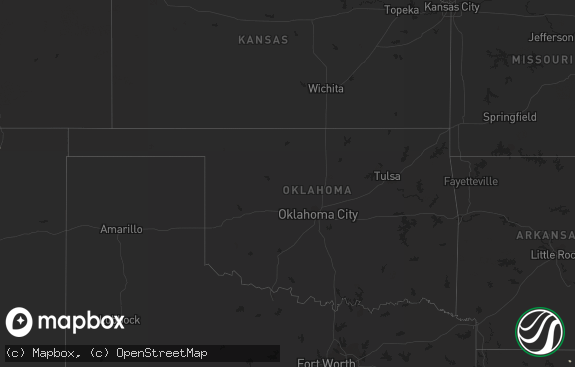 Hail map preview on 08-13-2012