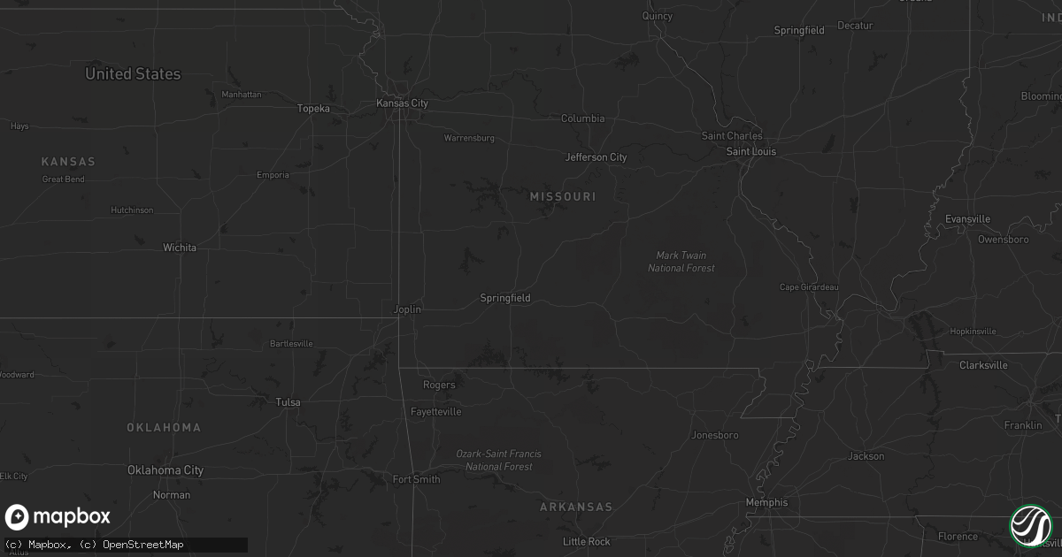 Hail map in Montana on August 13, 2013