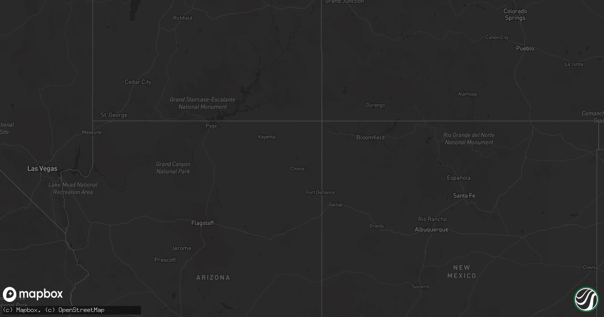 Hail map in North Dakota on August 13, 2014