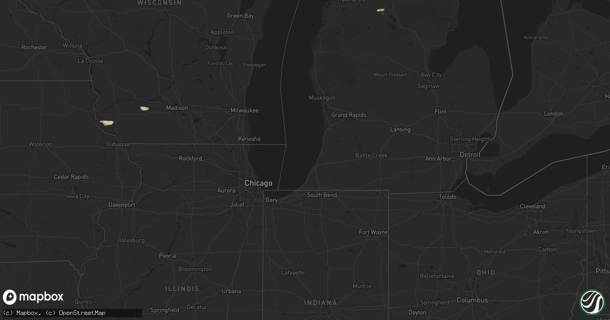 Hail map in Kansas on August 19, 2011