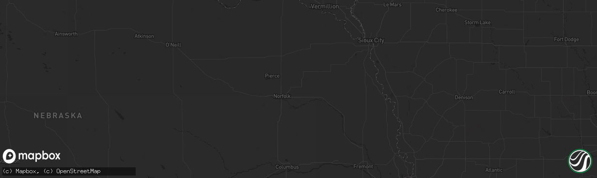 Hail map in Glencoe, MN on August 23, 2012