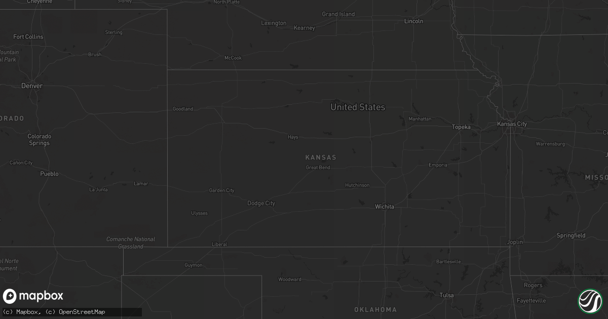 Hail map in North Dakota on August 24, 2013