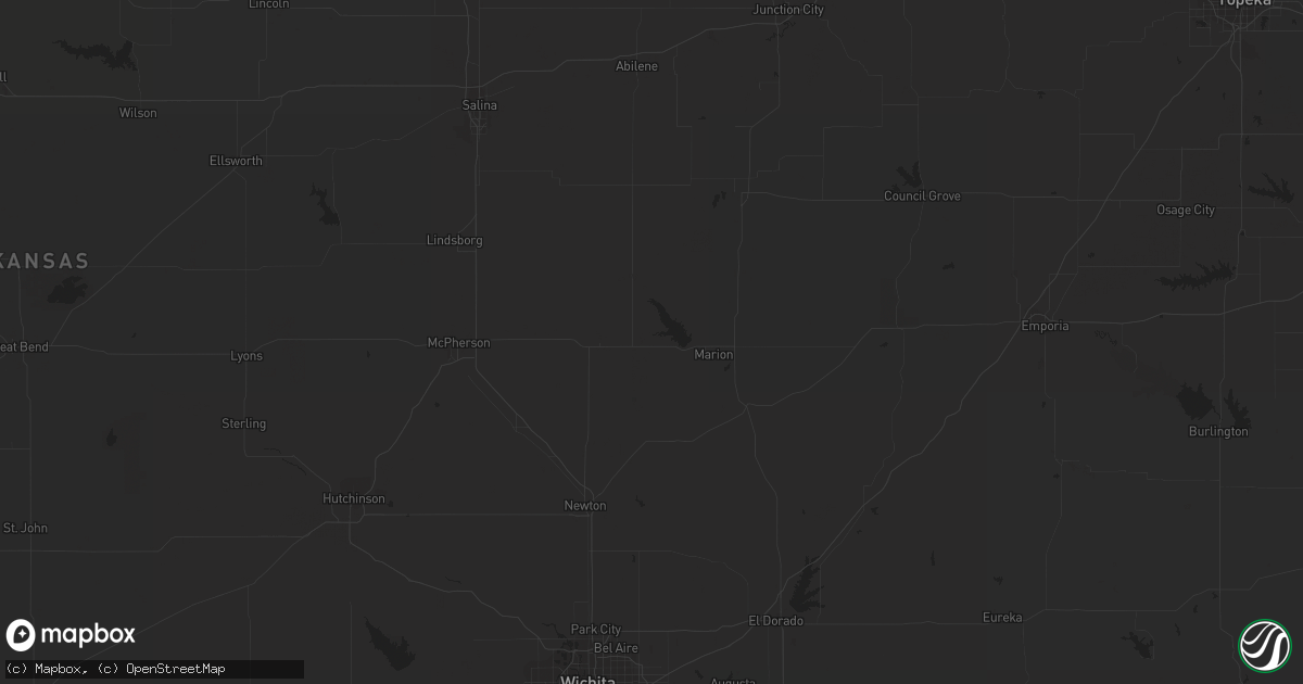Hail map in Valley City, ND on August 24, 2013