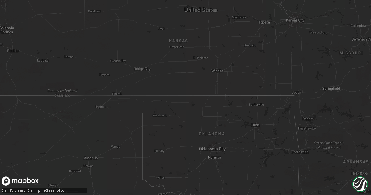 Hail map in Montana on August 25, 2011