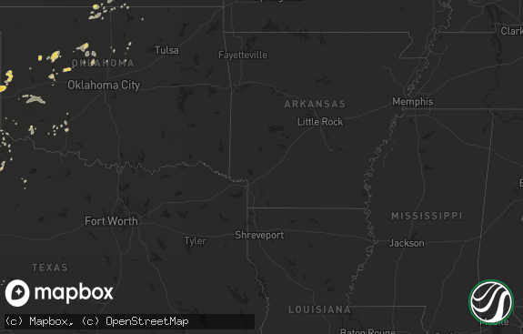 Hail map preview on 08-25-2012