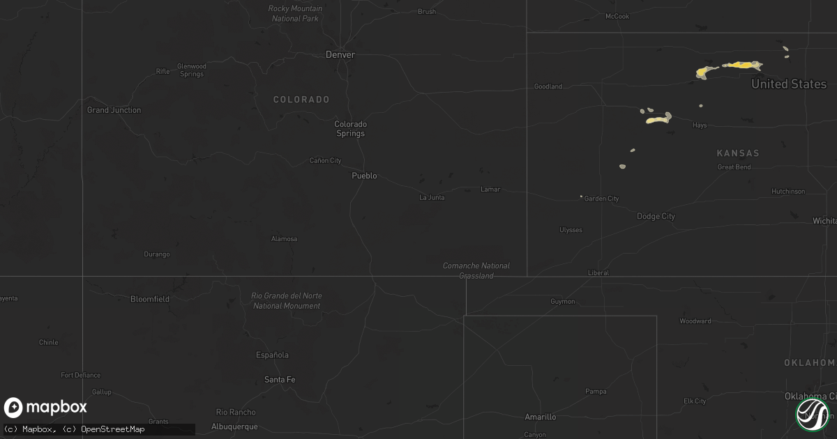Hail map in Montana on August 26, 2011