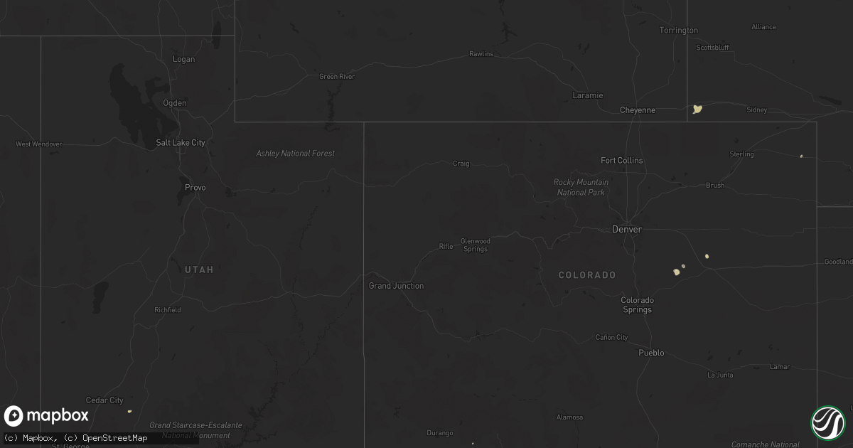 Hail map in Kansas on August 28, 2011