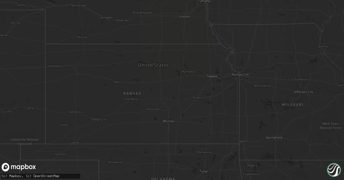Hail map in North Dakota on August 30, 2015