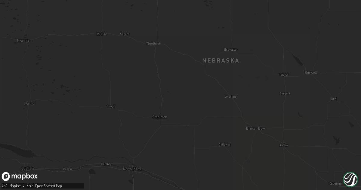 Hail map in Wishek, ND on August 30, 2016