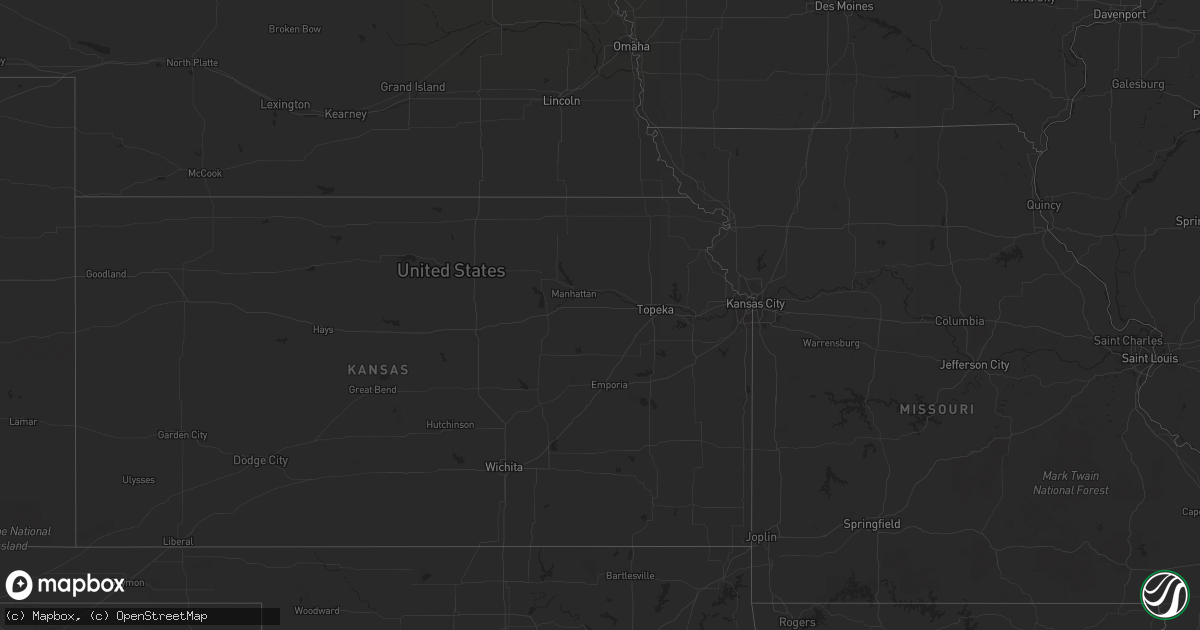 Hail map in Montana on August 31, 2011