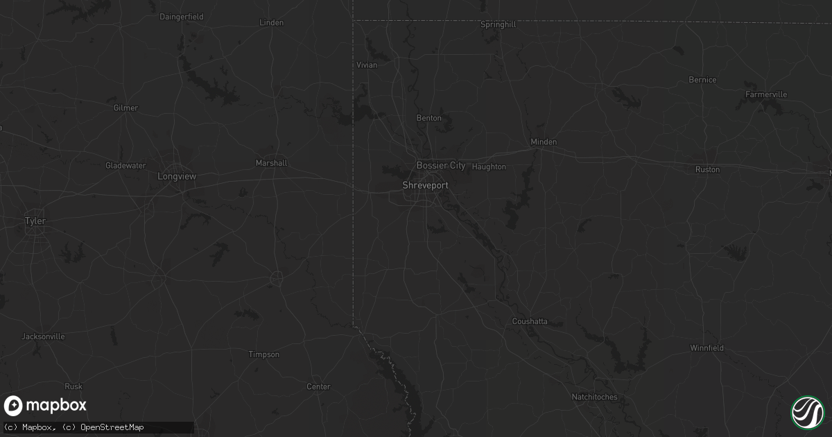 Hail map in Corrigan, TX on August 31, 2012
