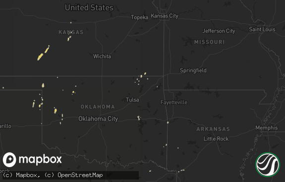 Hail map preview on 09-01-2022