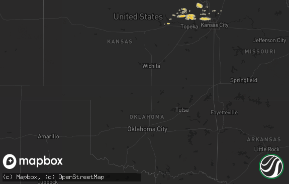 Hail map preview on 09-03-2012