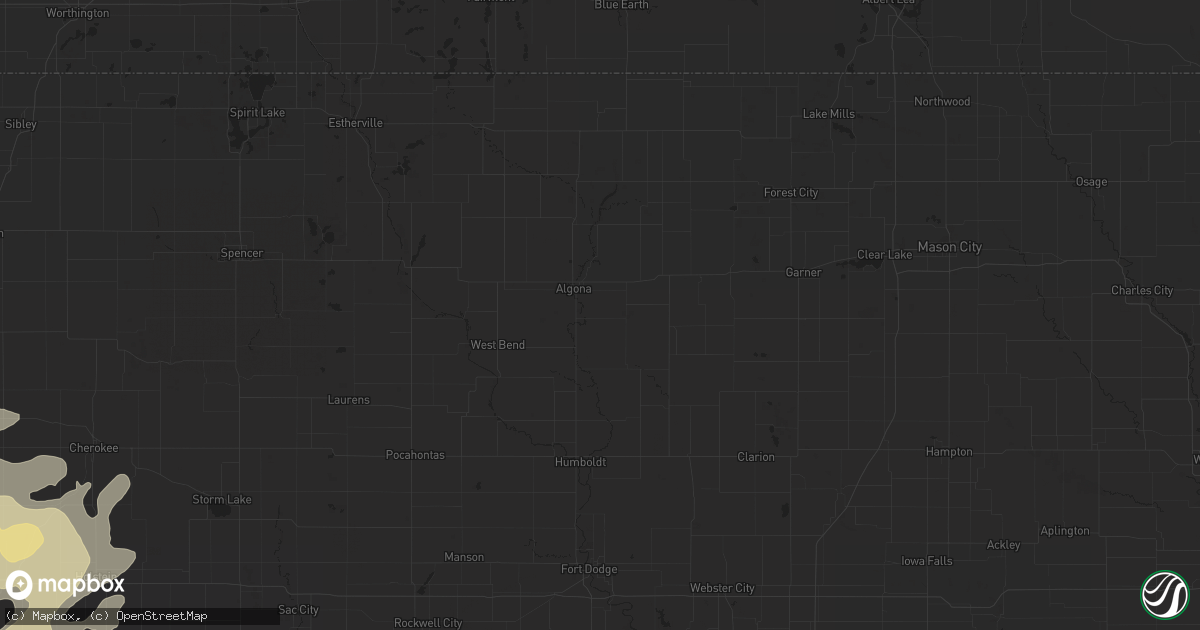 Hail map in Winona, MN on September 4, 2012