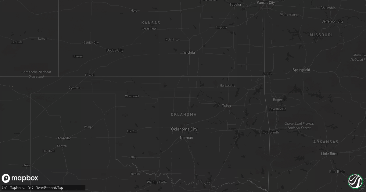 Hail map on September 6, 2017