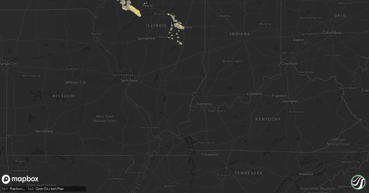 Hail map on September 6, 2020
