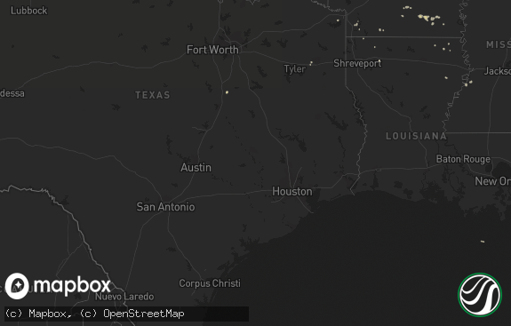 Hail map preview on 09-06-2022