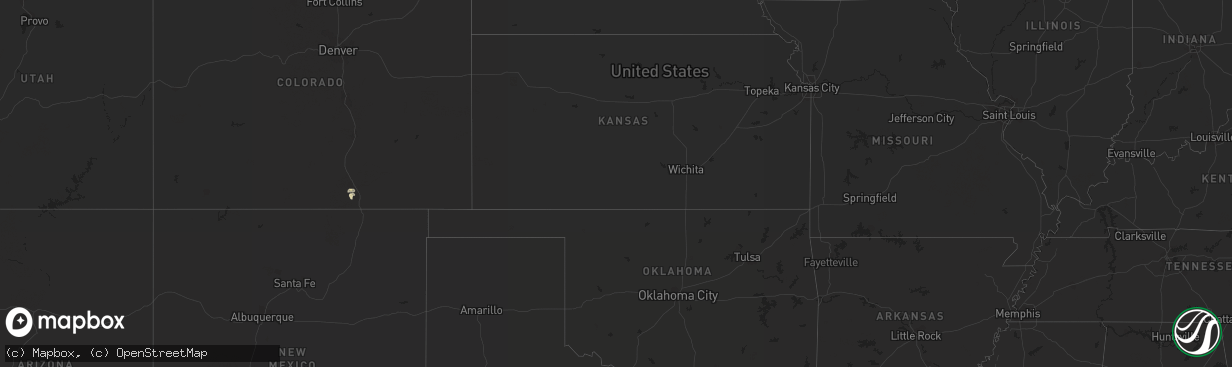 Hail map in Mississippi on September 7, 2014