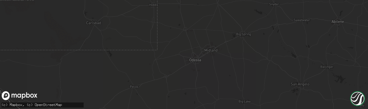 Hail map in Malakoff, TX on September 9, 2020