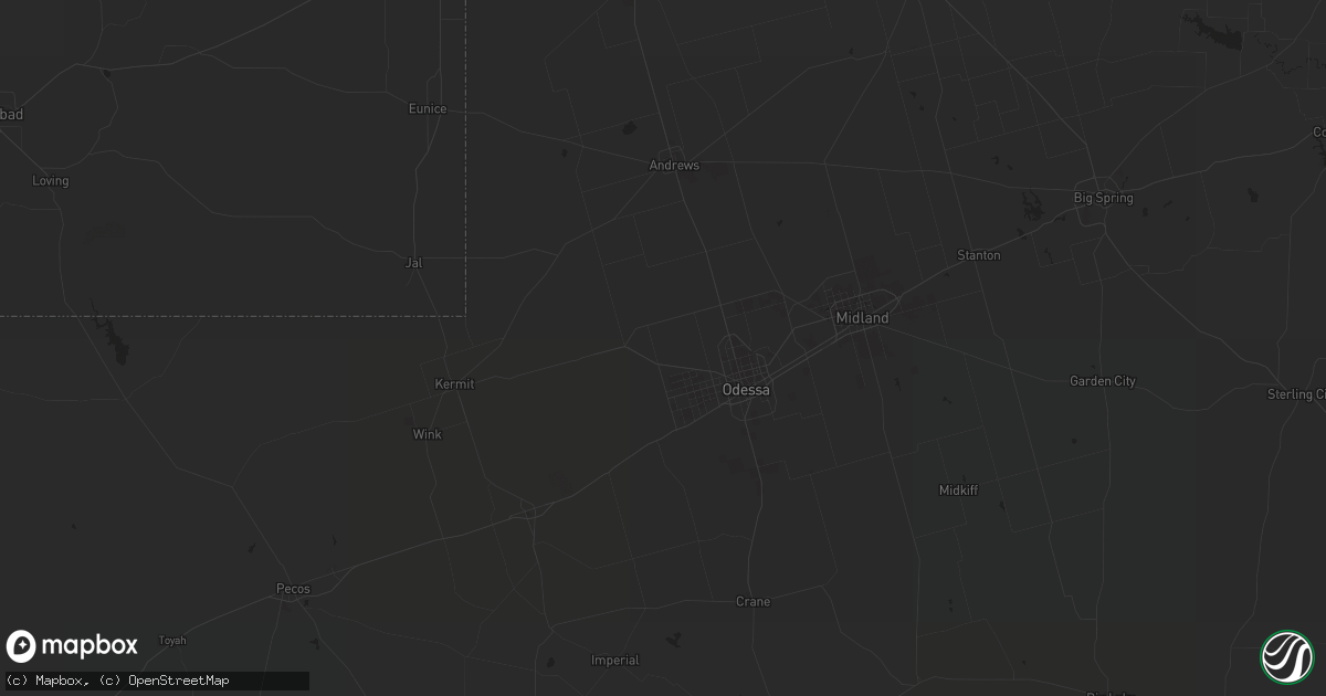 Hail map in San Simon, AZ on September 9, 2020