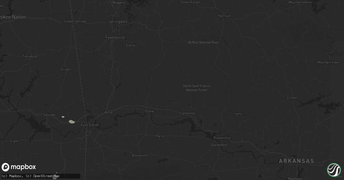 Hail map in Zalma, MO on September 10, 2014