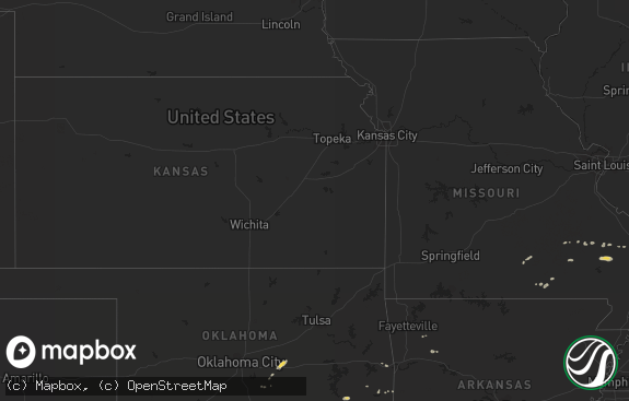 Hail map preview on 09-10-2014