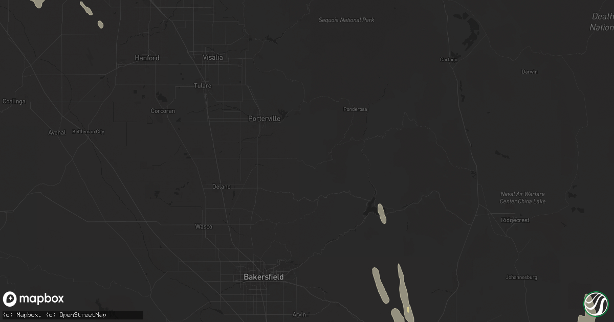 Hail map in Kerman, CA on September 11, 2017